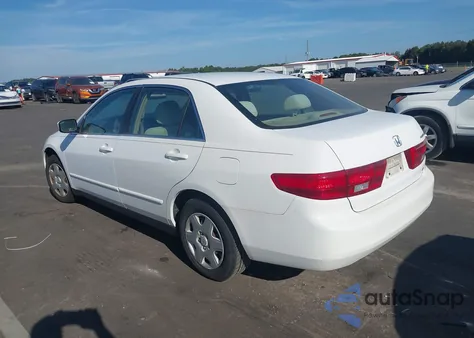2005 Honda Accord 2.4 Lx from USA, damaged, VIN 1HGCM55465A078764